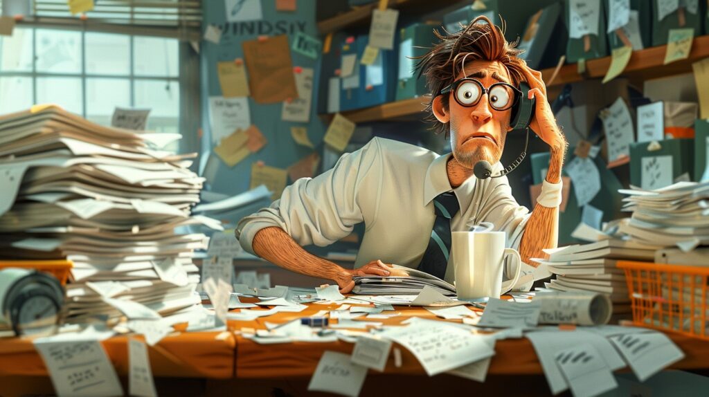 StockCake-Overwhelmed Office Worker_1721719981
